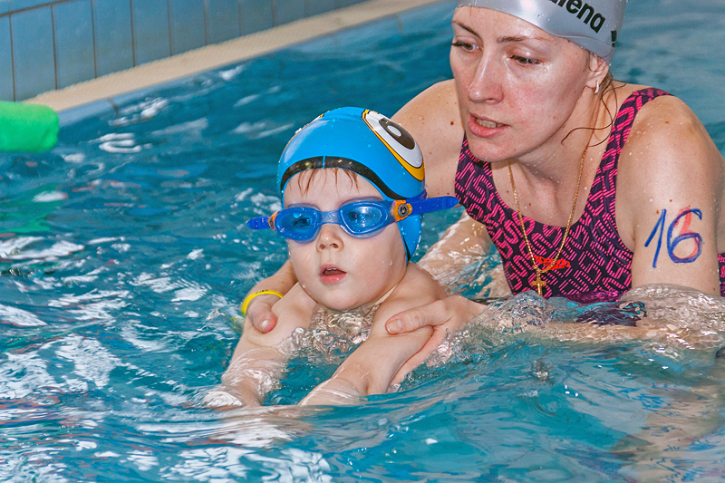 Ежегодные соревнования по грудничковому и детскому плаванию