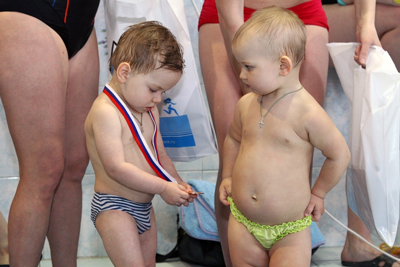 Второй чемпионат Школы грудничкового плавания – итоги 