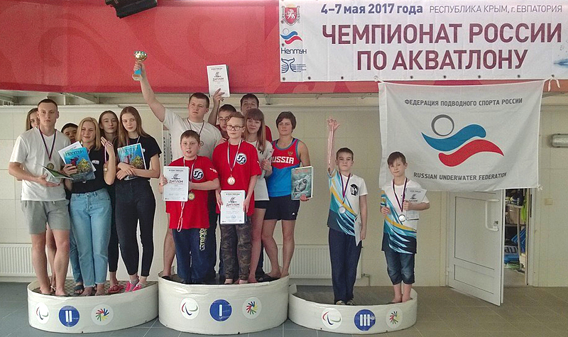 Чемпионат России по акватлону прошел в Симферополе