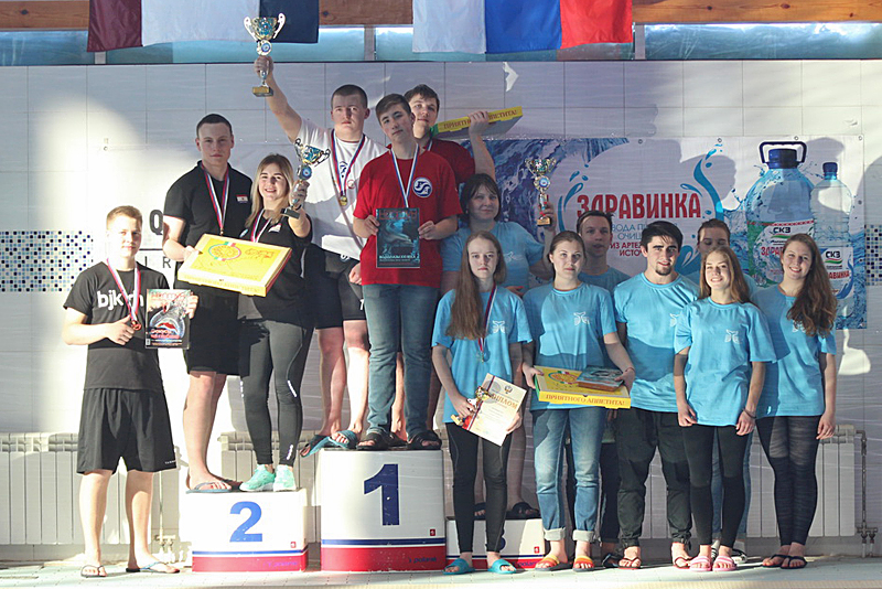 В Саранске прошли соревнования по подводному спорту