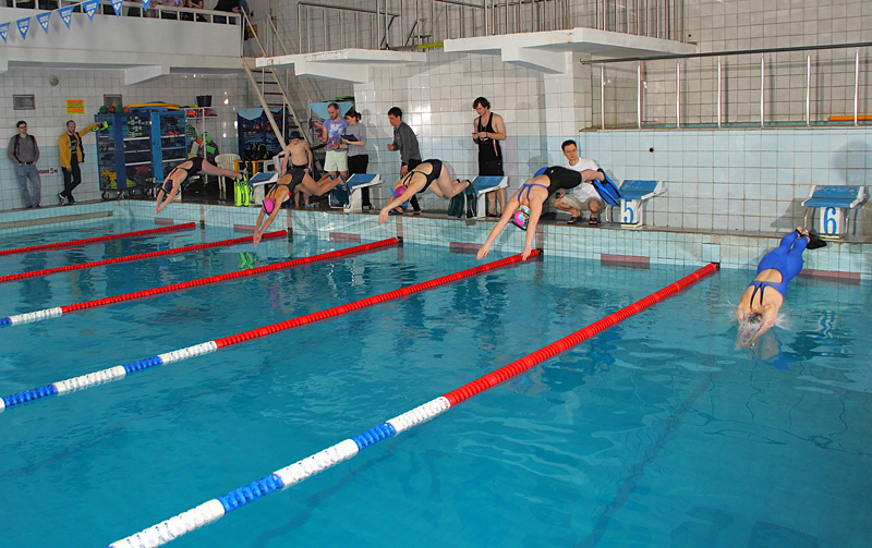 Чемпионат по плаванию в ластах прошел в Москве
