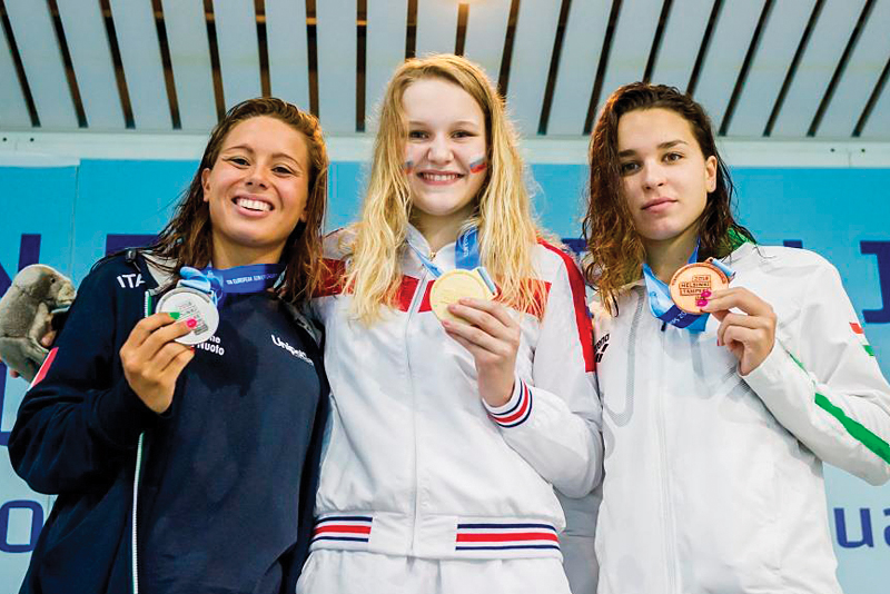 Новый юношеский рекорд России в плавании